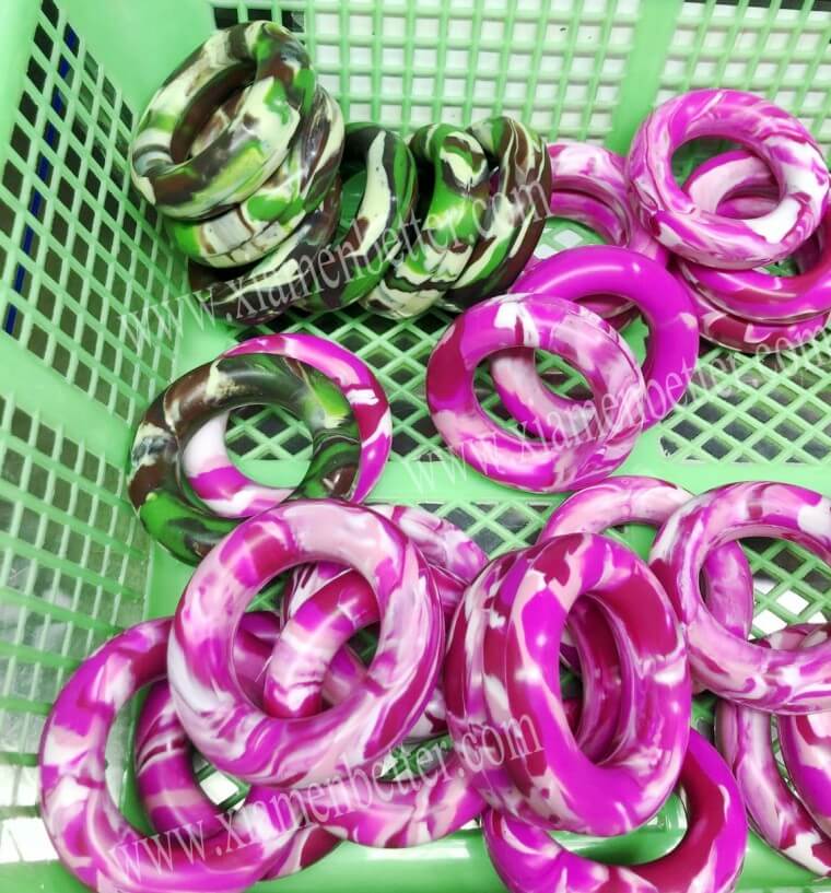 迷彩色硅胶环 迷彩色硅胶环