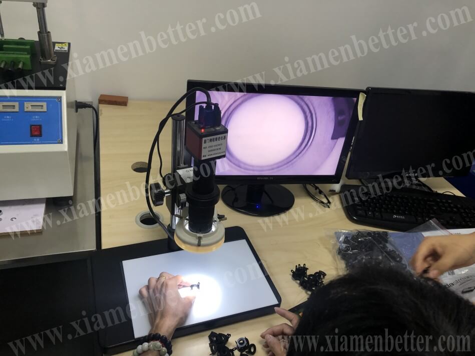 橡胶制品放大镜测试